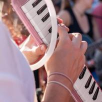 37 klavišų melodika instrumentas melodika oro pianino klaviatūra su 2 minkštais pūstuvais 2 pūstuvų antgaliais melodika vėjo rožinė