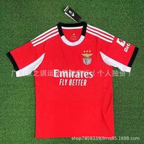 Benfica 2025/26 Namų Išvykos Trečias Ketvirtas Rinkinys Futbolo Marškinėliai Vyriški Trumpomis Rankovėmis Futbolo Apranga S M L XL XXL Large red