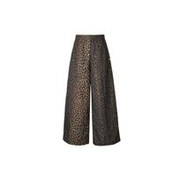 Adidas Originals Firebird Negabaritinės Sportinės Mados Kelnės Su Leopardų Raštu Laisvalaikio Kelnės Moteriškos Apačios JW7302 L black