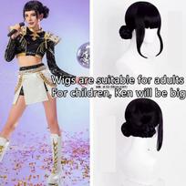 Sandėlyje Rumi Mira Zoey Cosplay Kostiumas Kpop Juodas Auksinis Helovinas Moteris Šeima Merginos Cosplay Greitas Pristatymas kid 130 white
