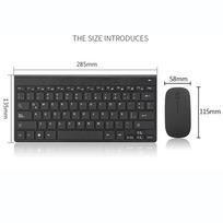 Spanish Keyboard Wireless Mouse For Game PC Player TV Spanish Keyboard and Mouse Set 78Keys Gaming Keyboard juoda