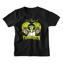 Bride of Frankenstein Heart Kids T Shirt XXXL black