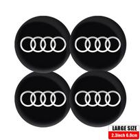 Audi A5 56/60/65MM Automobilio ratlankių gaubteliai Automobilio emblema Padangų centriniai dangteliai Aksesuarai Audi A1 A2 A3 A4 A5 A6 A7 A8 Quyttro Sline RS Q2 Q3 black