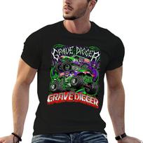monster jam grave digger monster truck Art Fans Classic T-Shirt g man t shirts for men T-Shirt L black