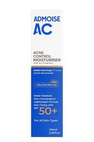Admoise AC Acne Control Moisturizer SPF 50 Lightweight Non Greasy 100ml blue