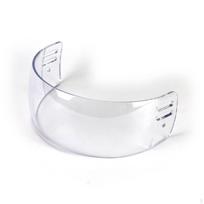 Hockey Helmet Visor Impact Resistant HighTransparentOptics Sports Gear for Floorball white