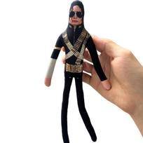Michael Jackson Minkštas pliušinis figūrėlės lėlės lankstūs judantys sąnariai Žaislas Rankomis megztas Kambario dekoras Pop karaliaus Gerbėjo dovana