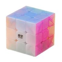 Qiyi Warrior W 3X3X3 Speed Cube Stickerless Transparent Professional Magic Cube Puzzles Colorful Educational Toys For Children
