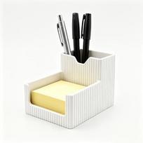 3D Printed Pen Holder Sticky Note Dispenser, Desktop Gaming Office Organizer, Thanksgiving Graduation Teacher Gift balta