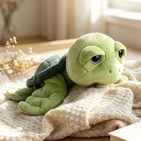 24/30cm Lazy Grumpy Turtle Plush Toy Cute Big Eyes Tortoise Stuffed Animal Doll Desktop Decoration Toys Comfort Gift 30cm