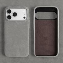 For Alcantara Premium Phone Case for Iphone 17 Pro Max Air 16e 16 15 14 Plus 13 12 Mini 11 XR XS Max 7 8 Back Cover Case Shell Alcantara&iPhone X