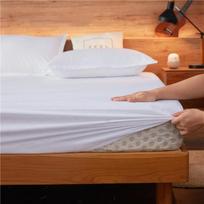 Neperšlampamas čiužinio užvalkalas nuo erkučių Lovos apsauga Minkštas kvėpuojantis paklodės užvalkalas Galimi visi dydžiai (Sklandžiai) 2xPillowcase NOSHEET