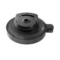 Atsarginis išorinis dubens dangtis Ninja Deluxe NC500/NC501 ledų gaminimo aparatams Lengvai montuojamas Atsarginis maišytuvas-mentelė Blenderio priedas Atsarginė dalis A black
