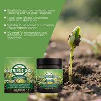 Gardening Lightweight Soil Conditioner Plant Fertilization Powder Plant Growth Nutrient Fertilization For Flower Vegetables CN gray
