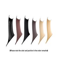BMW 5 Series Interior Door Pull Handle Protective Cover Trim Sticker for 520/525/528/530 Models. black