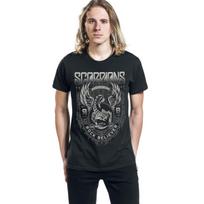 2026 Scorpions Grafinis Medvilninis Marškinėlis Unisex Vasarinis Trumpomis Rankovėmis Mados Prekės ženklo Marškinėlis Prabangūs Laisvalaikio Vintažiniai Marškinėliai L black