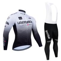 Tour De Giro Cycling Jersey Set Riding Long Sleeves Cycling Bib Set Bicycle Clothing Spring MBT Breathable Bike Clothes XL rožinė