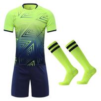 Komandos futbolo marškinėlių rinkinys + kojinės Personalizuoti moterų ir vyrų futbolo uniformos Apranga Sportininko futbolo sporto rinkinys Šortai Apranga 4XL