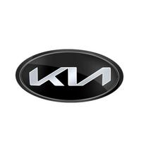 Car Front Hood w93 Emblem Rear Trunk Badge Sticker For KIA Sportage Ceed Sorento Cerato Optima Picanto Rio Soul K3 K5 Stonic Fitting 14.9 x 7.5cm