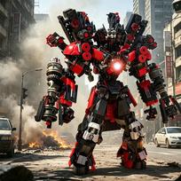 New Skibidi Toileted Giant Titan TVman Upgrade Speakerman Building Blocks Animation Figure Model Toys for Gifts Xmas Easter