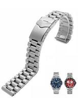 Dirželis laikrodžiui TAG Heuer Aukštos kokybės nerūdijančio plieno vyriškas dirželis 20 mm 22 mm Sidabrinė apyrankė su sulankstomu užsegimu DIRŽELIS 20mm gray