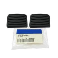 2Pcs Brake Clutch Pedal Pad Rubbers 3282524000 32825-24000 for Hyundai Accent Getz Elentra Excel Scoupe 2Pcs 3282524000 black