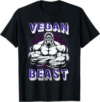 2025 new model Vegan Gym Shirt Fitn Vegetarian out T-Shirt Unisex Style Shirts for men Men Clothing Streetwear Y2k 4XL gray