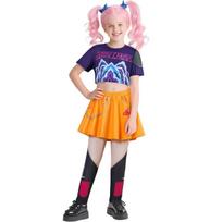 K-POP Raganų Medžiotojai Cosplay Kostiumas Vaikams Rumi Mira Zoe Rumi Sceninė Apranga Toks Pat Stilius Drabužiai 100CM orange