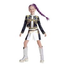 K-POP Raganų Medžiotojai Cosplay Kostiumas Vaikams Rumi Mira Zoe Rumi Sceninė Apranga Toks Pat Stilius Drabužiai 100CM black
