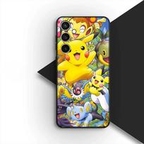 Mewtwo P-Pokemons Mew P-Pikachus Silikoninis telefono dėklas skirtas Xiaomi Poco C75 C65 C71 C85 X7 X6 M7 F7 F8 Ultra F6 Pro Minkštas dėklas Poco F8 ultra yellow