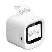 X21 Portable Mini Printer with AI Voice Control & Thermal Printing white
