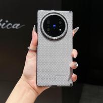 For OPPO Find N5 Case Luxury PU Leather Magnetic Wireless Charging Protective Back Cover Case For OPPO Find N5 Phone Shell OPPO Find N5 pilka spalva