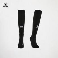 KELME Ilgos Futbolo Kojinės Virš Kelio Lycra Atsparios Kvapo Profesionalioms Varžyboms Elite Neslystančios Su Kilpiniu Padu Kojinės L juoda
