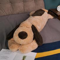 100/130/150CM Huge Soft Body Long Dog Plush Pillow Stuffed Puppy Animal Home Decoration Sofa Cushion Kid Girl Holiday Gift Toys 95-100cm