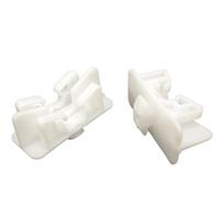 2Pcs Headlight Assembly Bracket Clips For Ford Fiesta Ecosport 8A6113A122Ac white