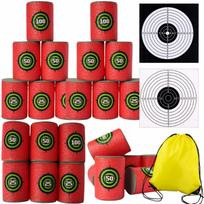 Sweet Plus Shooting Targets - Airsoft Gun Targets for Indoor Use - Lightweight EVA Material with Paper Storage Bag (24)