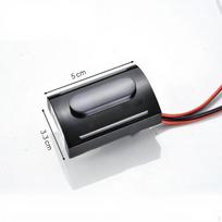 Automatinis infraraudonųjų spindulių jutiklis Maišytuvo valdiklis, Bekontaktis vandens taupymas, Vonios kambario priedas Kištukinis dėklas Exposed Sensor 3.5x1.2cm black