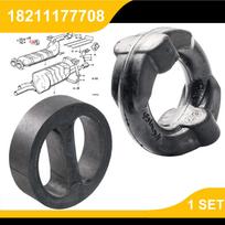 For BMW E21 E34 E24 E28 E30 E36 3 5 6 Z3 Z1 Roadster 7 E32 6 E24 18211177708 1PC Exhaust System Hanger Ring Damper Holder Mount kaip parodyta spalva