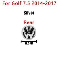 1Pcs 3D ABS Car Rear Trunk Emblem Badge Logo For Volkswagen VW Golf 7 7.5 MK7 MK7.5 GTI GTD R JFCHYRD Rline Replacement Auto Accessories black