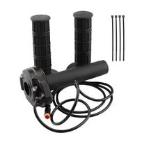 Ebike Full Twist Throttle Grip Connector For Electric Dirt Bike Scooter E‑Bike Handlebar Accelerator Accessories Throttles 2 juoda