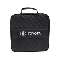 Car Charge Cable Storage Bag Sundries Organizer Valve BVNGY6 Cap For Toyota RAV4 Yaris CHR Aygo Corolla Prius Camry Prado Avalon Hilux