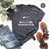 He's Really old Picture of me Shirt, Sperm Shirt, Adult Humor TShirt, Biology Student Shirt, Funny Birth Shirt, Offensive Comedy Tee XL black