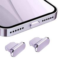 Metal Dust Plug Charging Port Dust Plug for iPhone 13 12 11 Pro MAX XS XR XSMA X 8 7 6 Plus SE 2020 12 Mini 5s Phone Accessories 6PCS