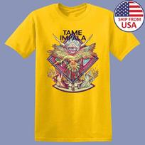 Tame Impala Albumo marškinėliai Geltoni Unisex Visi dydžiai S-4XL BL1889 3XL beige
