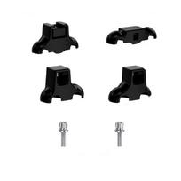 Indoor Bike Trainer Rockers Base Bicycles Rockers Stand For Stable Cycling Workouts With Shocked Absorbing Feet yellow
