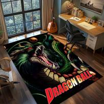 Dragon Ball Goku Anime kilimas Didelis kilimas Neslystantis plaunamas grindų kilimėlis Žaidėjo kambarys Miegamasis Namų dekoras -QJY 100x120cm