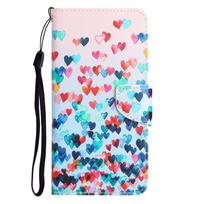 Spausdintas odinis atverčiamas dėklas telefonui Samsung Galaxy A53 A13 A33 A73 A52 A12 A22 A32 A42 A72 A52S 5G, piniginė, knygos tipo viršelis Coque A23 (A23 5G) blue