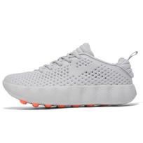 Unisex Massage Sole Sport Shoes Big Size Lightweight Breathable Running Walking Sneakers Cushion Shoes for Men Women Outdoor 46 white