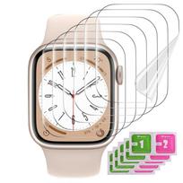 5PCS Hydrogel Film for Apple Watch 5 6 SE 40MM 44MM 42MM 38MM Screen Protector Apple Watch Ultra 49MM 7 8 9 41MM 45MM 10 42 46MM Series 123 42MM white