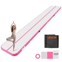 VEVOR pripučiamas gimnastikos oro čiužinys 6m Treniruočių čiužiniai su elektriniu siurbliu, 10 cm storio tvirtas akrobatikos takas